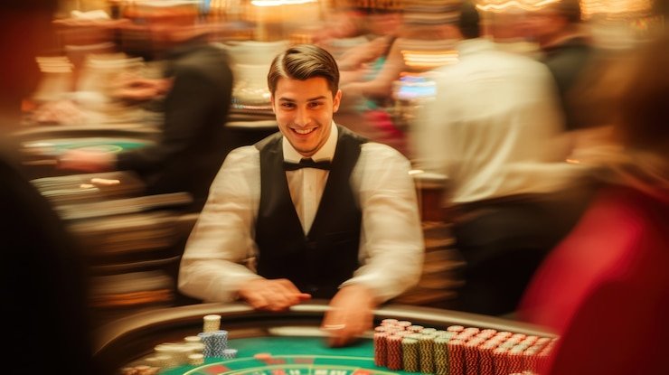 Live dealer hand reveal